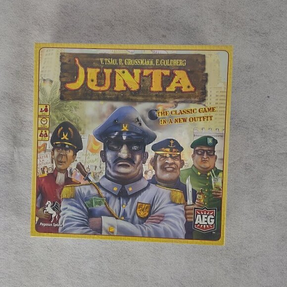 AEG Other - Junta Board Game by Vincent Tsao 2015 AEG Group, New and Sealed